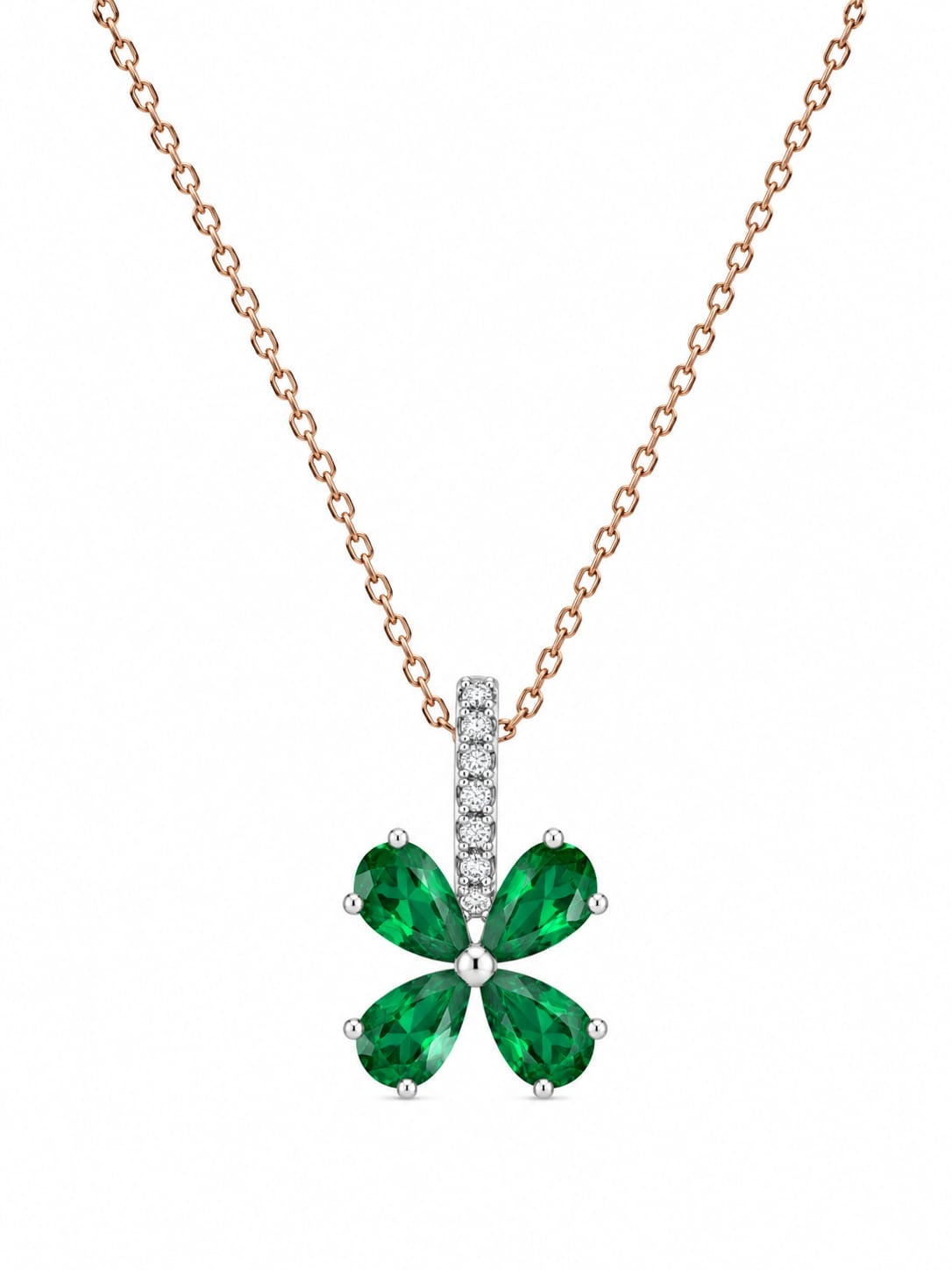 The Four-Petal Pear Blossom Pendant