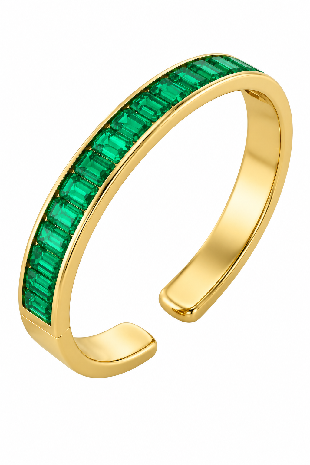 Channel Emerald Half Bracelet Colour