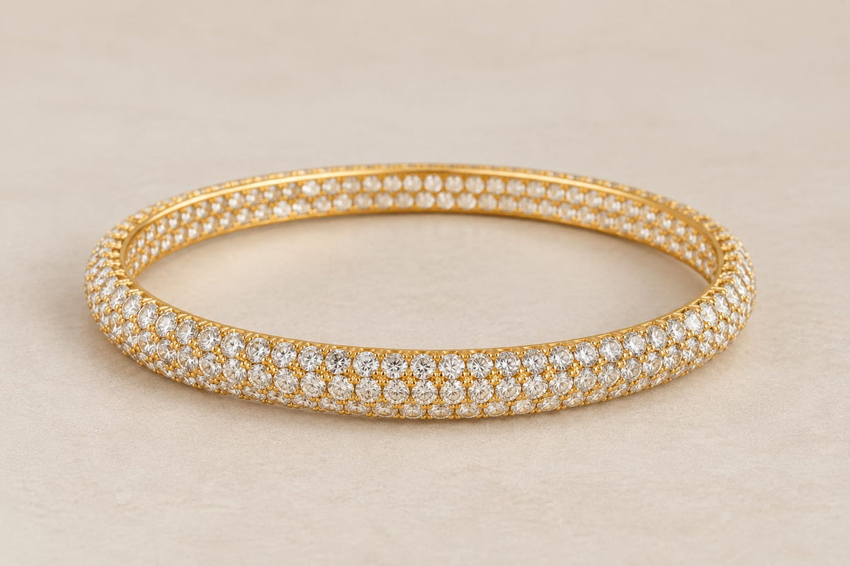 PAVE DIAMOND BANGLE