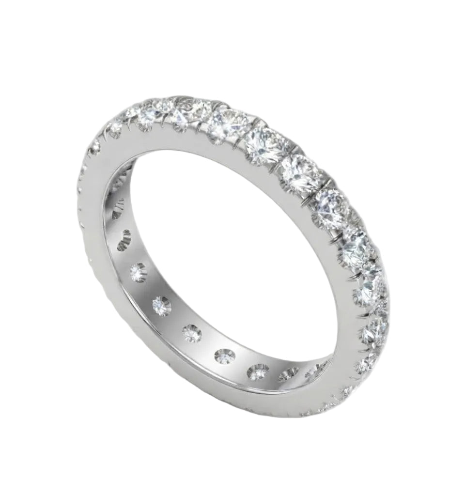 Eternal Glow Diamond Fish tail eternity
