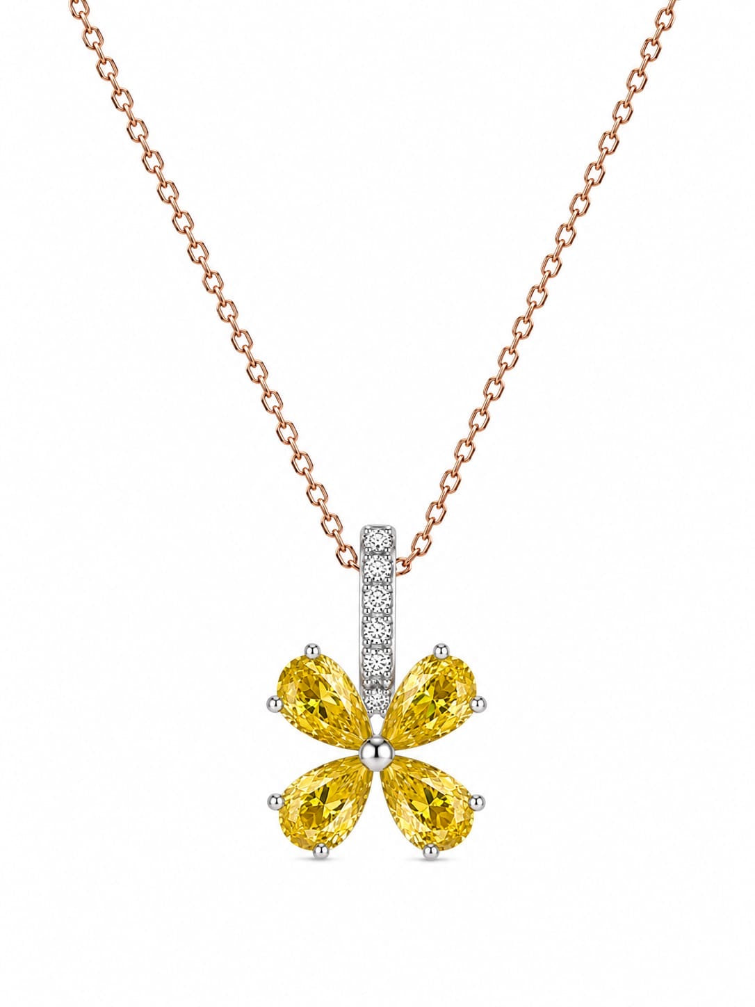 The Four-Petal Pear Blossom Pendant