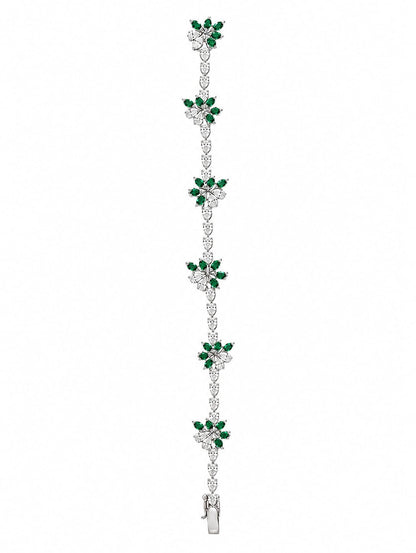 The Marquise Flora Station Bracelet