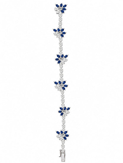The Marquise Flora Station Bracelet