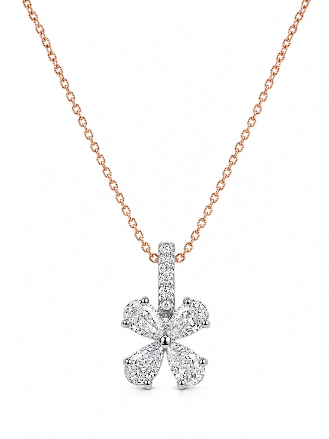 The Four-Petal Pear Blossom Pendant