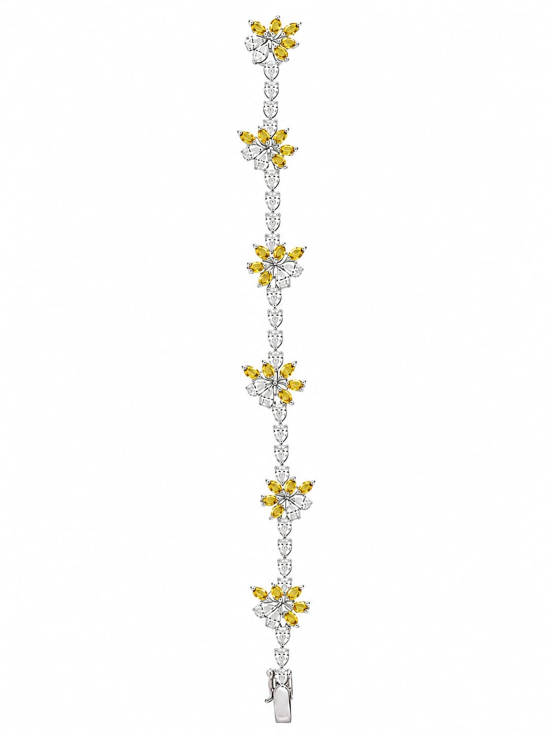 The Marquise Flora Station Bracelet