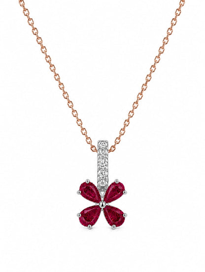 The Four-Petal Pear Blossom Pendant