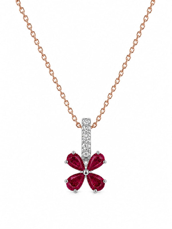 The Four-Petal Pear Blossom Pendant