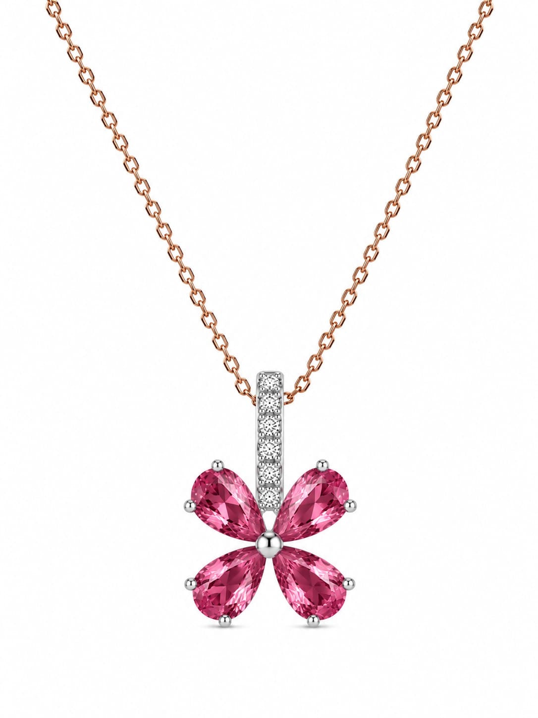 The Four-Petal Pear Blossom Pendant