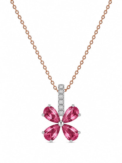 The Four-Petal Pear Blossom Pendant