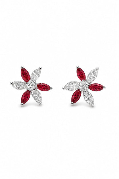 The Marquise Starburst Blossom Studs