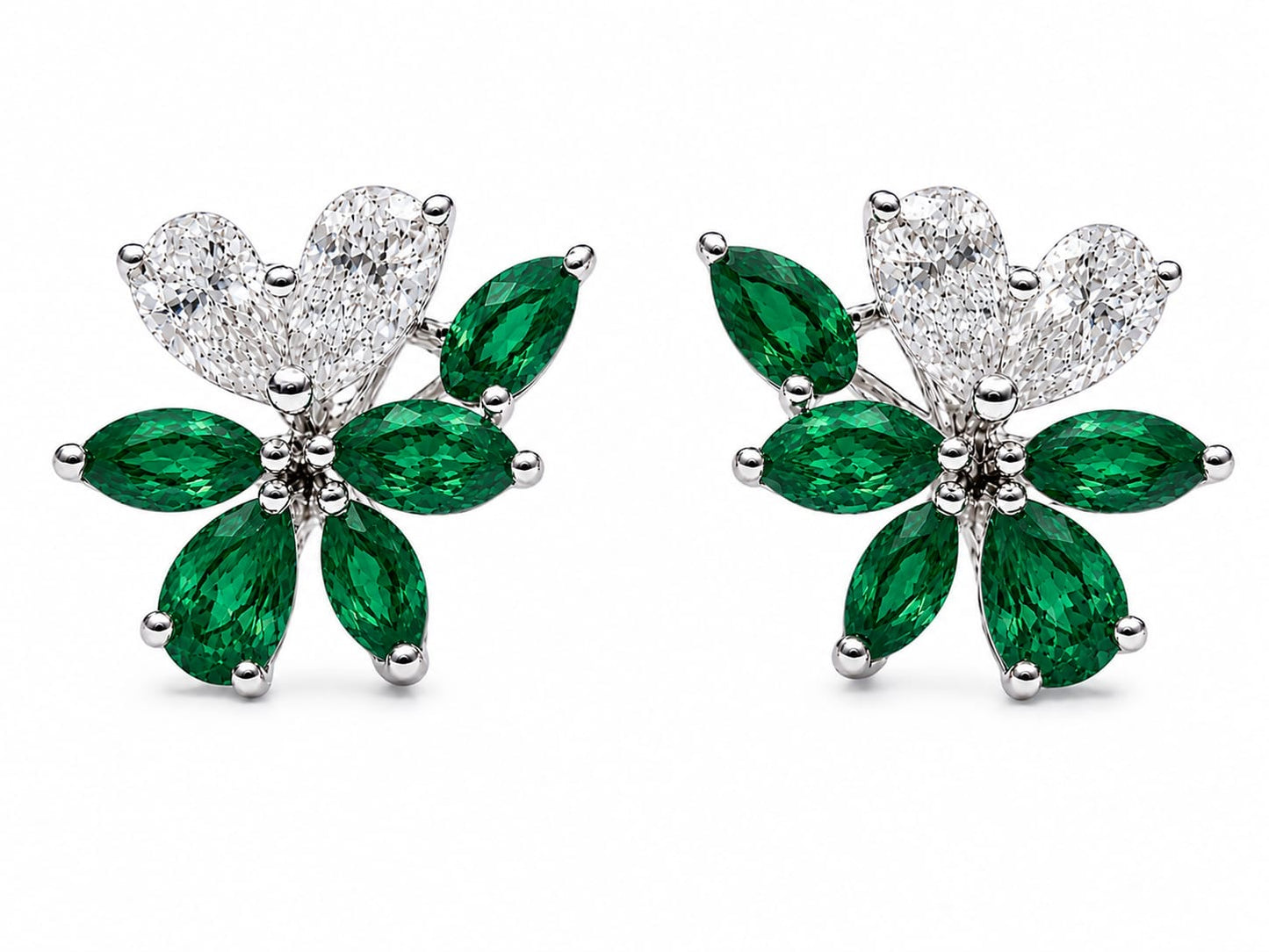 The Grand Flora Asymmetric Blossom Studs