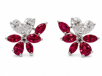 The Grand Flora Asymmetric Blossom Studs