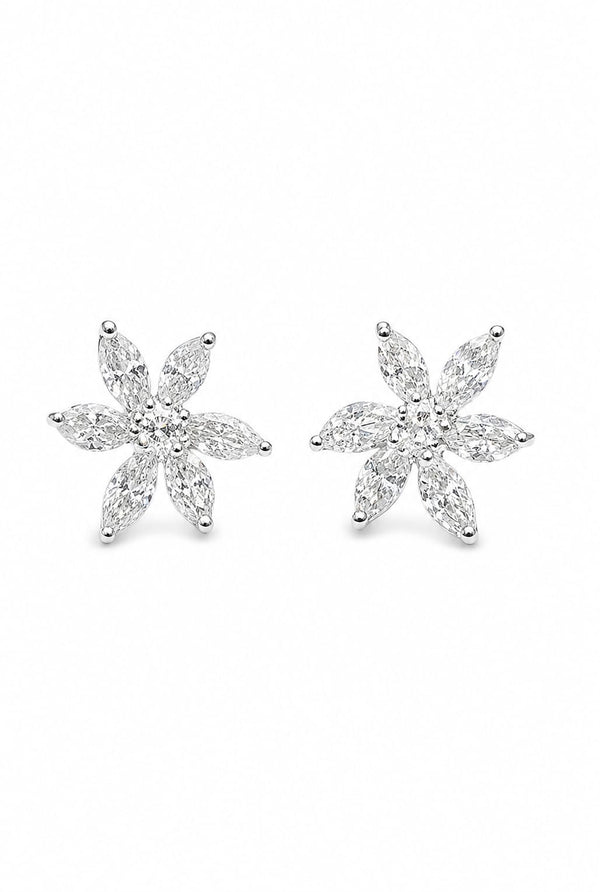 The Marquise Starburst Blossom Studs