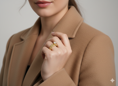Pyramid-Stud-Diamond-Engagement-Ring