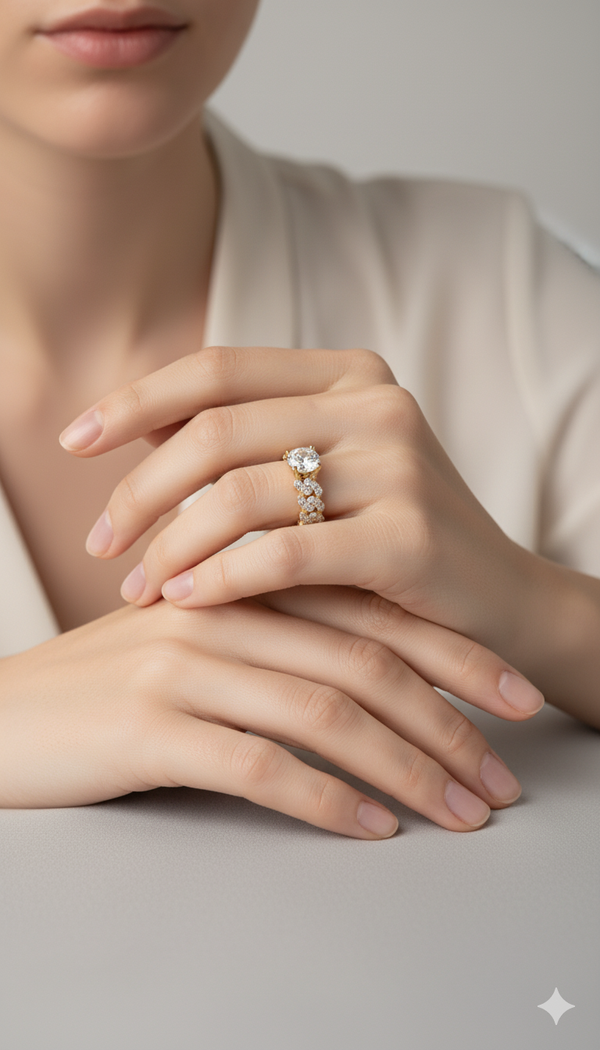LINEA CUBAIN SOLITAIRE RING