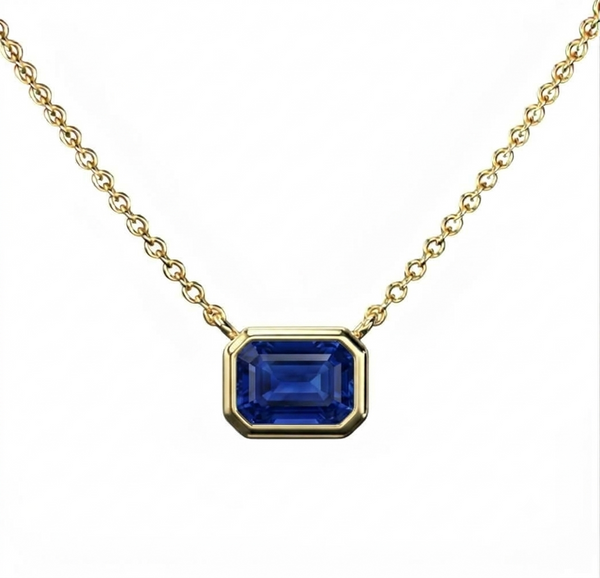 Essential Emerald Solitaire Astrology Pendant Colour