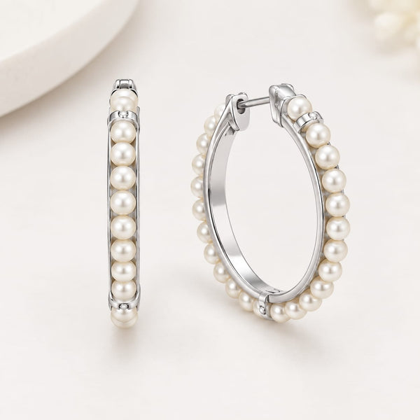 SINGLE LINE PETTITE EARRING 8MM