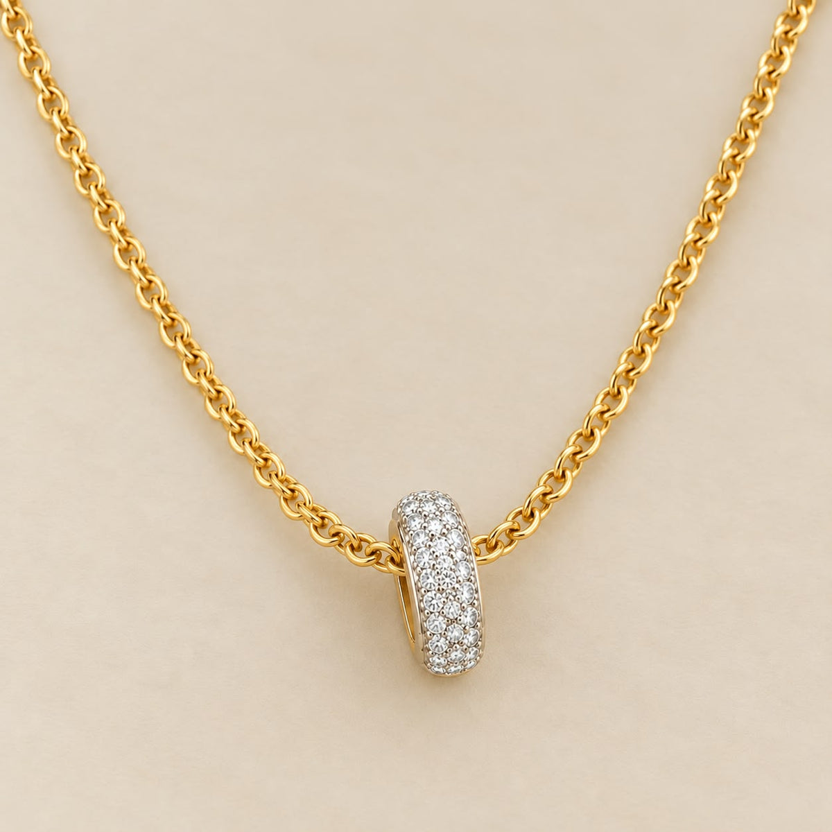 PAVE DIAMOND PENDENT