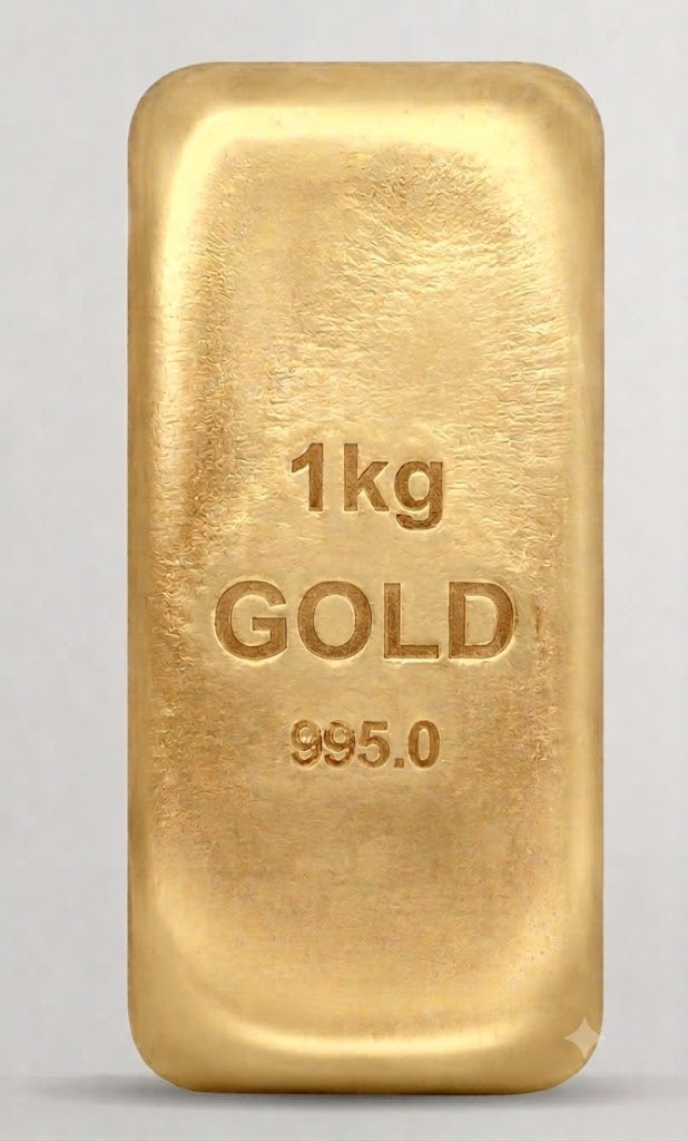 1 KG CASTED GOLD BAR