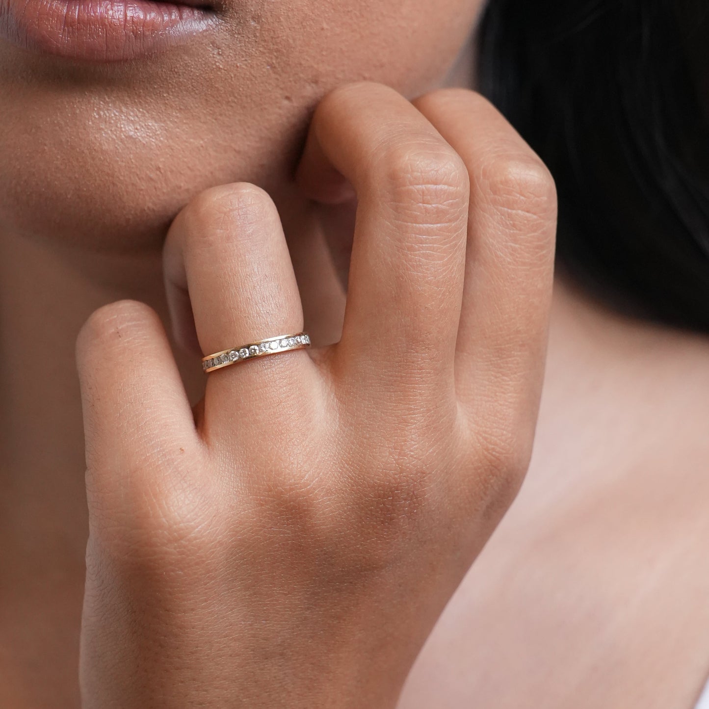 Eternal Glow Diamond Eternity Band