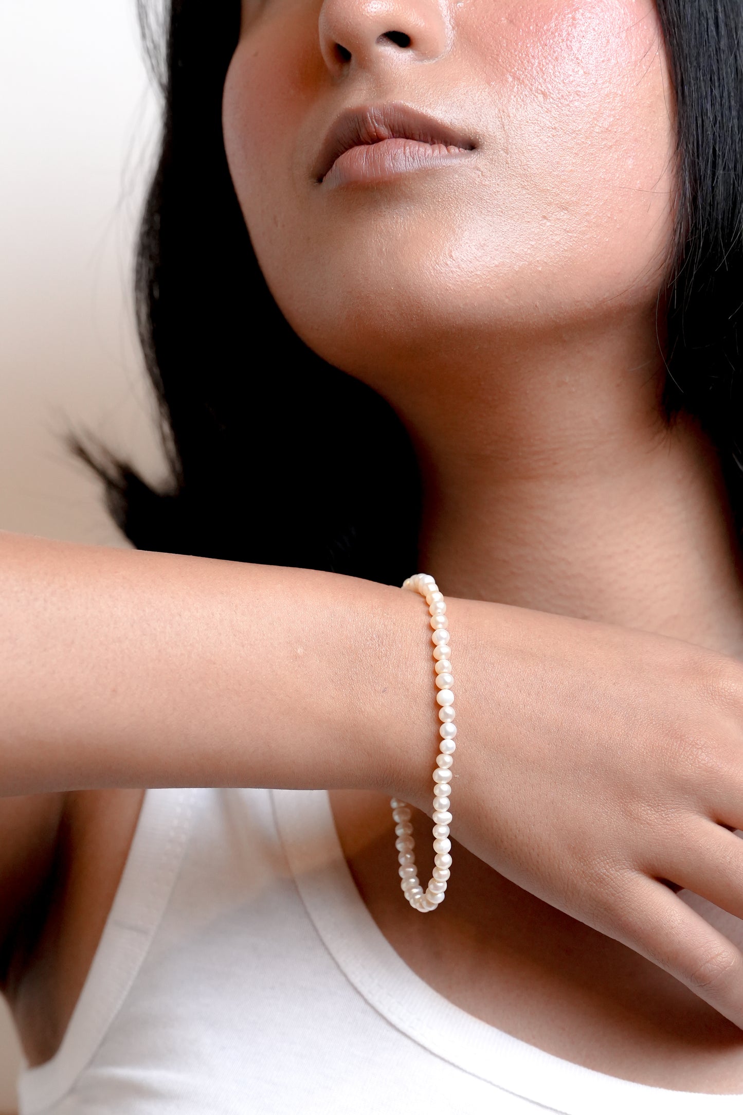 The Lumina Petite Seed Pearl Bracelet