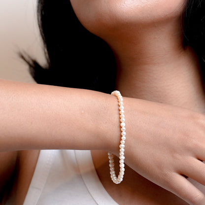 The Lumina Petite Seed Pearl Bracelet
