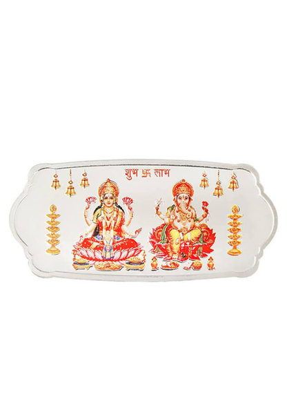 20gm KUNDAN LAXMI-GANESH SILVER COIN