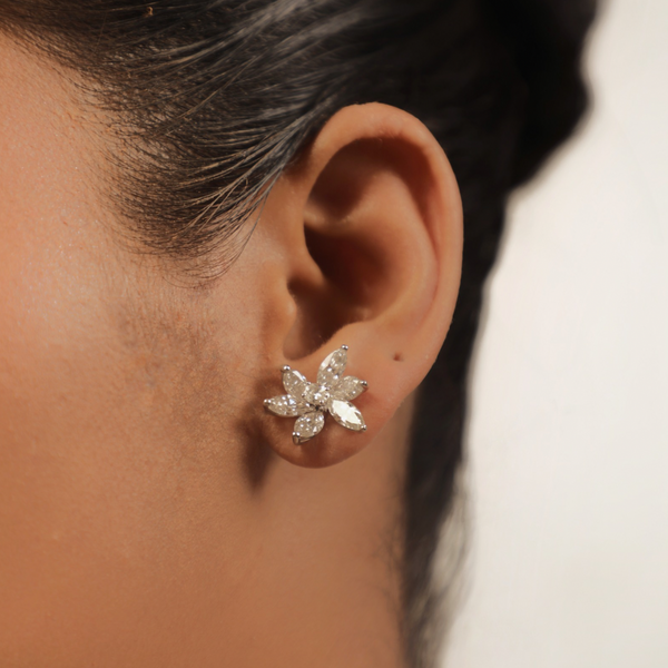The Marquise Starburst Blossom Studs