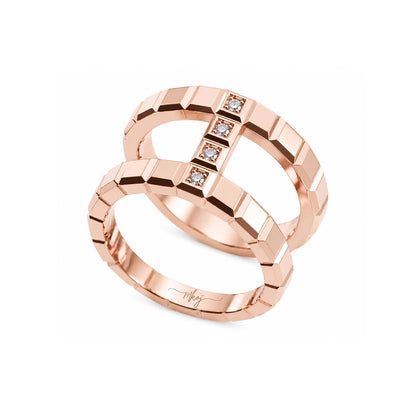 Geometric-Stacked-Diamond-Ring