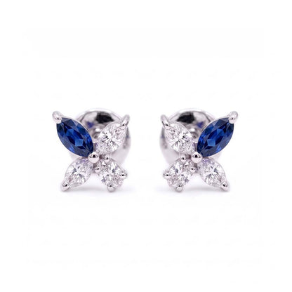 The Marquise Cross Blossom Studs