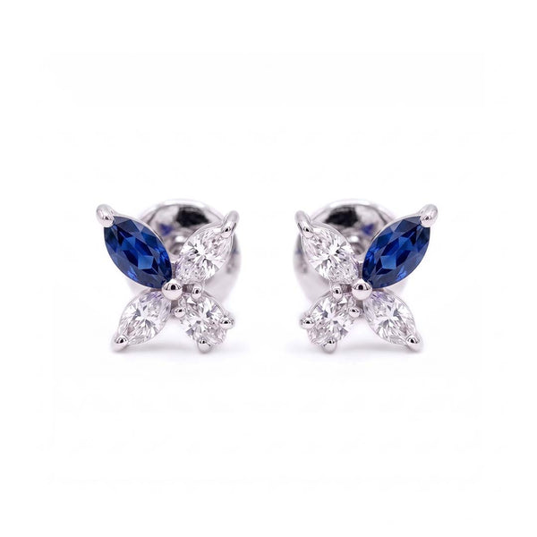 The Marquise Cross Blossom Studs