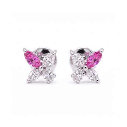 The Marquise Cross Blossom Studs