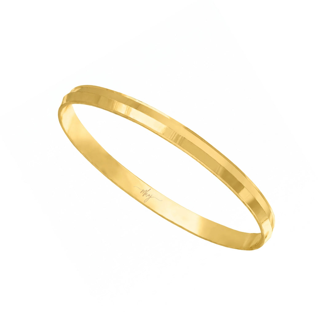 Classic Beveled Kada for Men