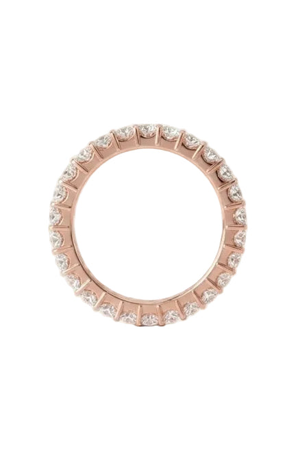 Eternal Glow Diamond shared prong Band