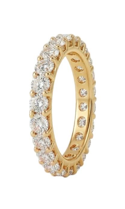 Eternal Glow Diamond shared prong Band