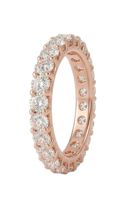 Eternal Glow Diamond shared prong Band