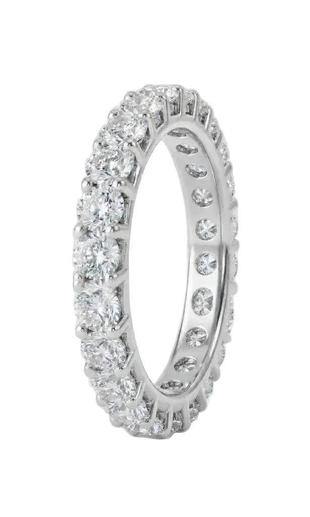 Eternal Glow Diamond shared prong Band