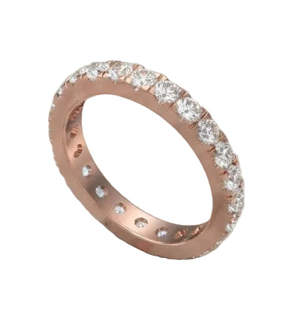 Eternal Glow Diamond Fish tail eternity