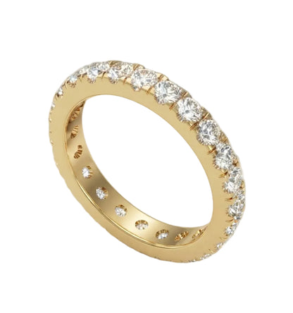 Eternal Glow Diamond Fish tail eternity