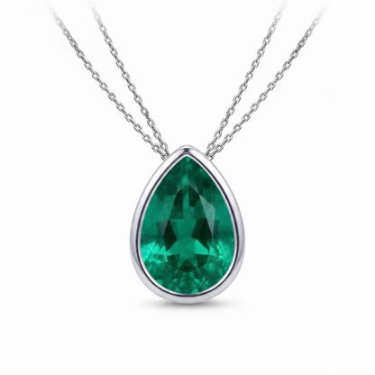 Essential Pear Solitaire Astrology Pendant