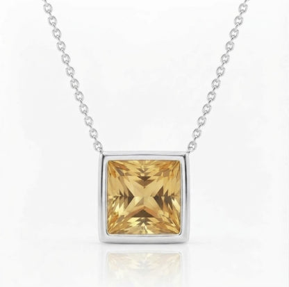 Essential Princess Solitaire Astrology Pendant