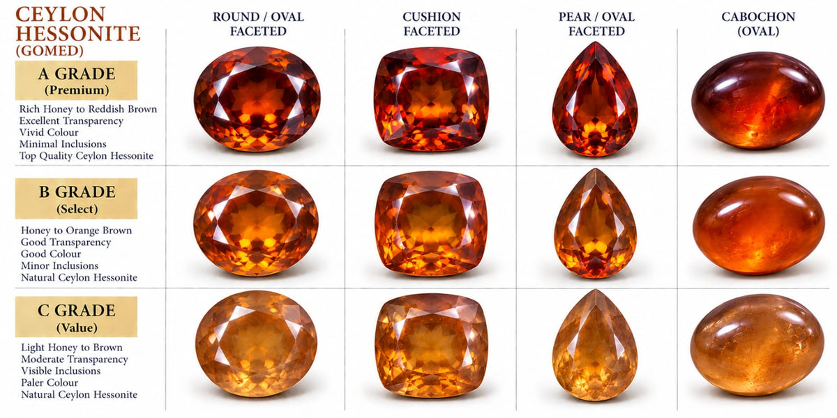 Astro Hessonite Ceylon/Srilanka (Gomed)