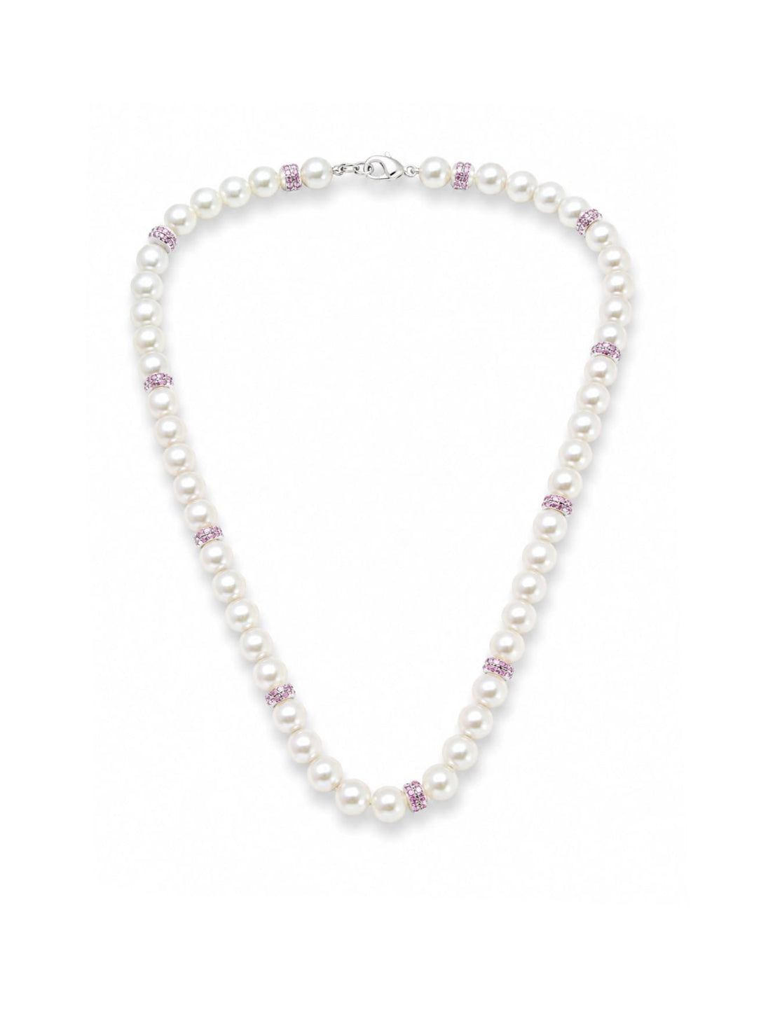 The Lumina Ruby-Pearl Necklace