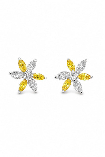 The Marquise Starburst Blossom Studs