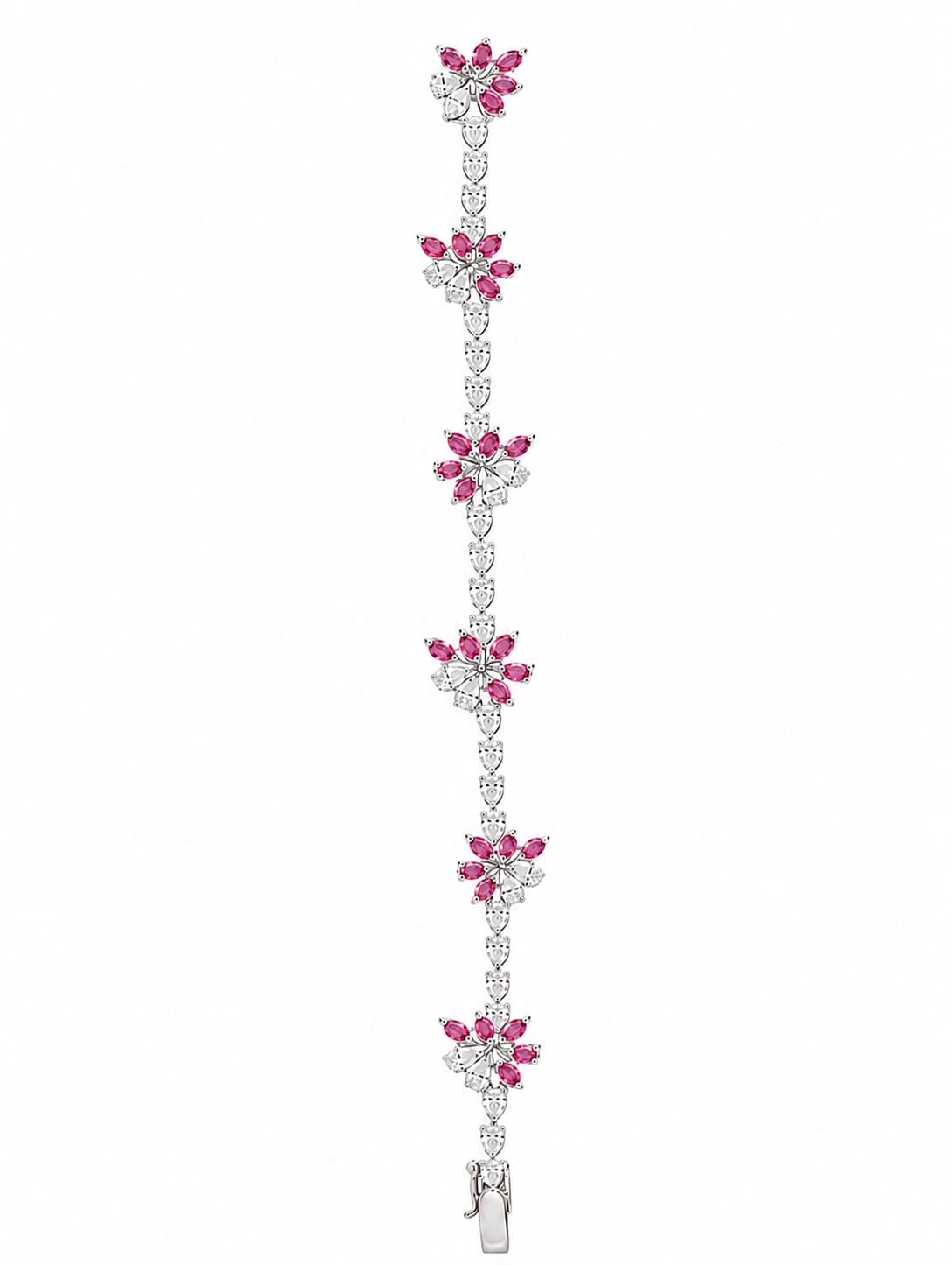 The Marquise Flora Station Bracelet