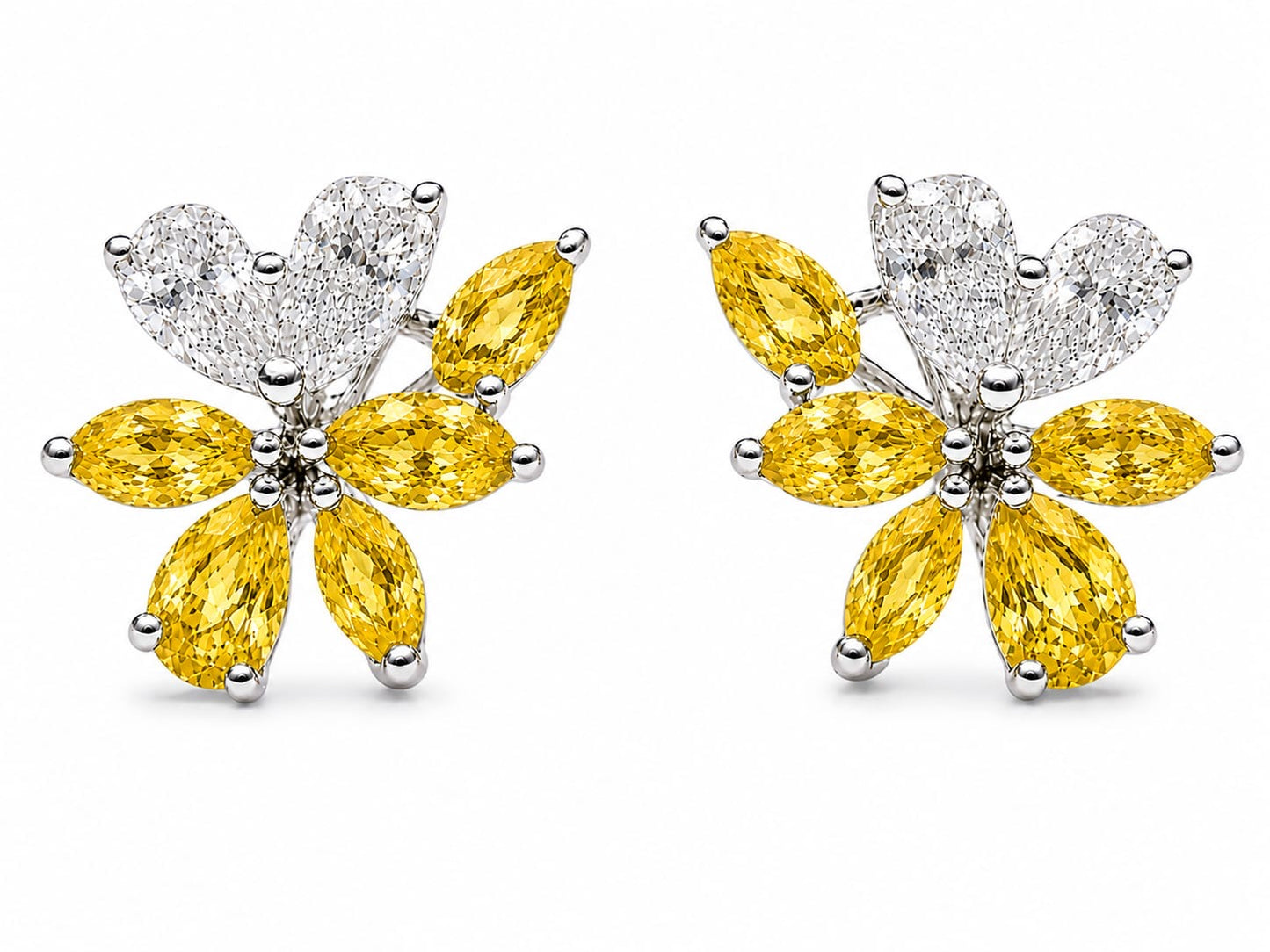 The Grand Flora Asymmetric Blossom Studs