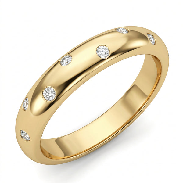 scatterd diamond band