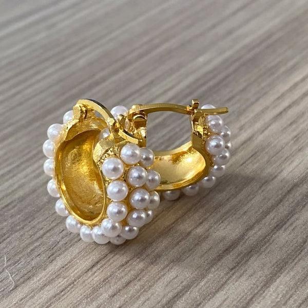 THREE LINE CLASSIC EARRING 15MM