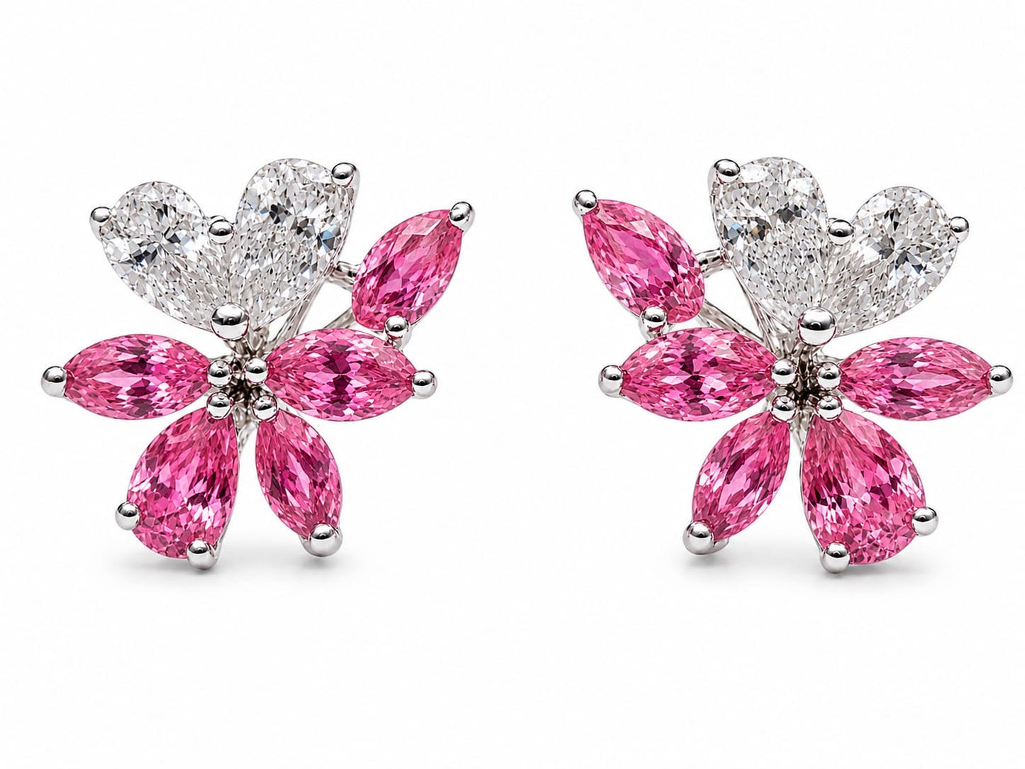 The Grand Flora Asymmetric Blossom Studs