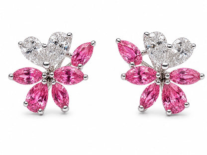 The Grand Flora Asymmetric Blossom Studs